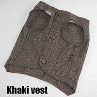 HKM-939475 Dog Wedding Dress Boutique - Elegant Suit and Vest for Pets