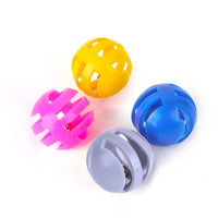 HKM-939475 Pet Cat Toy Color Plastic Bell Ball
