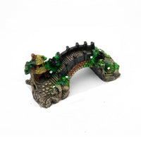 HKM-939539 Aquarium Landscape Bridge in Environmentally Friendly Resin - Multiple Sizes Available