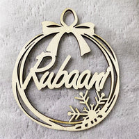 HKM-939667 Hollow Wooden Christmas Tree Pendant - DIY Carving Decorative Ornament in Various Styles