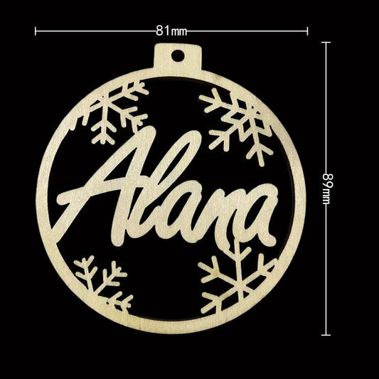 HKM-939667 Hollow Wooden Christmas Tree Pendant - DIY Carving Decorative Ornament in Various Styles