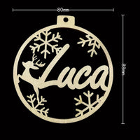 HKM-939667 Hollow Wooden Christmas Tree Pendant - DIY Carving Decorative Ornament in Various Styles