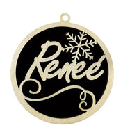 HKM-939667 Hollow Wooden Christmas Tree Pendant - DIY Carving Decorative Ornament in Various Styles