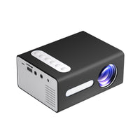 HKM-939731 1080P Mini Home Office Projector with LED Technology, Compact Design, and Multiple Input Ports