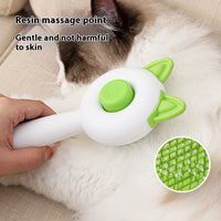 HKM-939795 Self-Cleaning Pet Hair Removal Brush for Dogs and Cats - Grooming Comb with Durable Materials