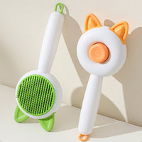 HKM-939795 Self-Cleaning Pet Hair Removal Brush for Dogs and Cats - Grooming Comb with Durable Materials