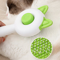 HKM-939795 Self-Cleaning Pet Hair Removal Brush for Dogs and Cats - Grooming Comb with Durable Materials