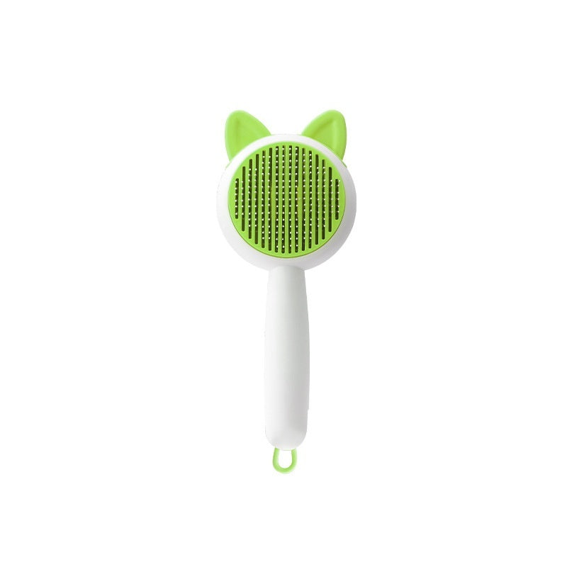 HKM-939795 Self-Cleaning Pet Hair Removal Brush for Dogs and Cats - Grooming Comb with Durable Materials
