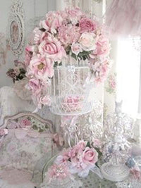 HKM-939859 Diamond Embroidered Mosaic Art in European Princess Style