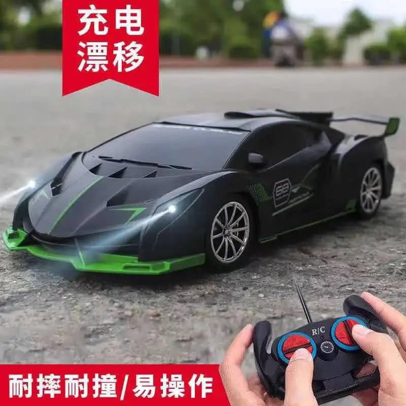 HKM-939859 High Speed Four-Wheel Drive Rechargeable Remote Control Drift Racing Car Toy