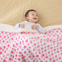 HKM-939859 Soft Avocado Coral Fleece Newborn Swaddling Blanket for All Seasons