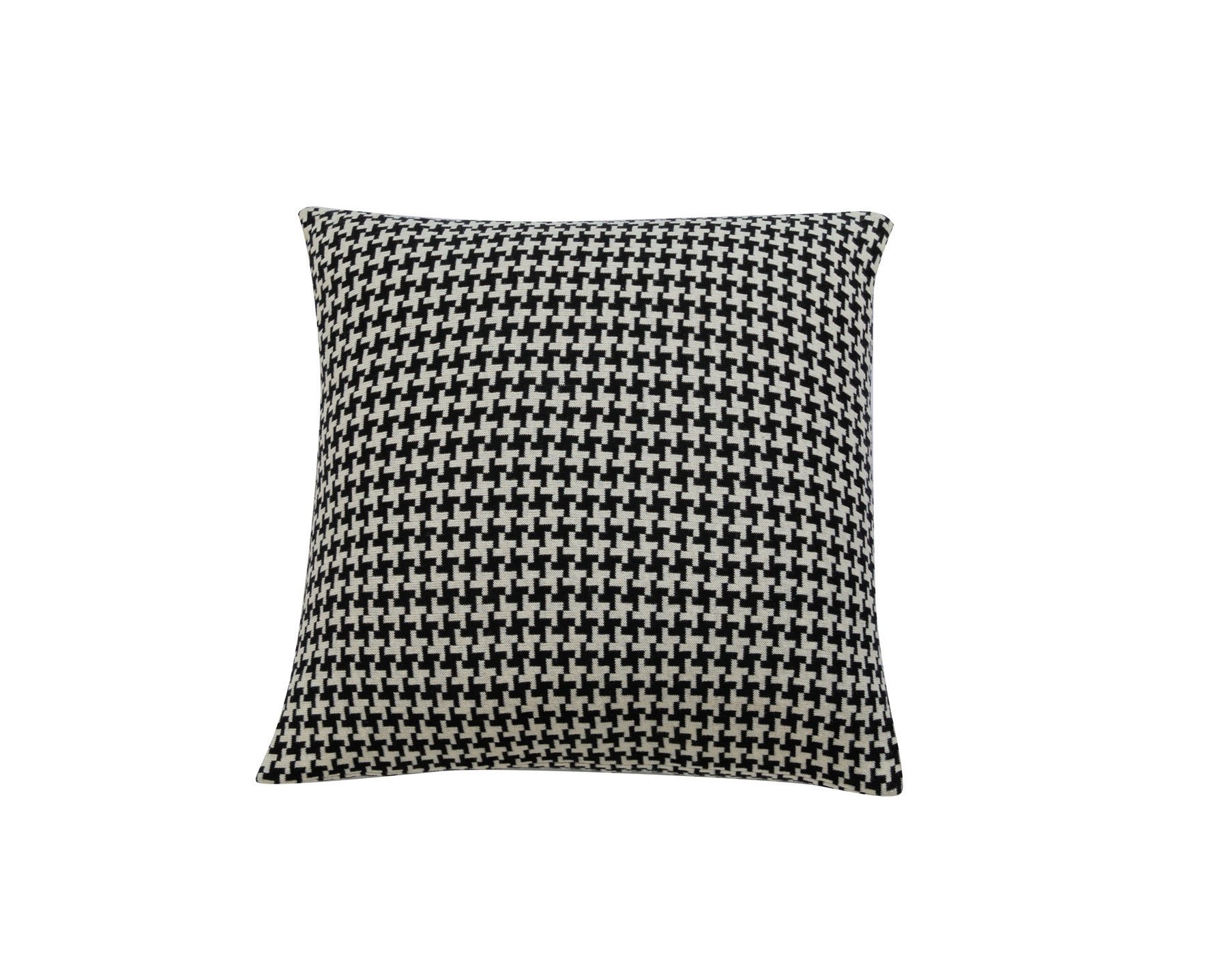 HKM-939987 Nordic Black and White Houndstooth Cotton Cushion Cover 45x45cm