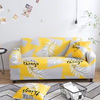 HKM-940243 Elastic Polyester Sofa Cover for Single to Four-Seat Sofas, Various Sizes Available