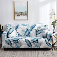 HKM-940243 Elastic Polyester Sofa Cover for Single to Four-Seat Sofas, Various Sizes Available