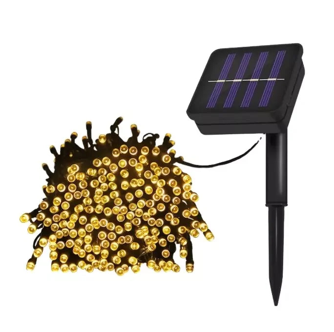 KTX-940371 Solar Powered Waterproof String Lights for Outdoor Christmas Decoration