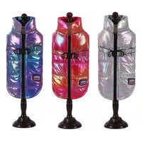 HKM-940627 Universal Rainbow Gradient Dog Costume for Small to Medium Dogs, Casual Polyester Vest