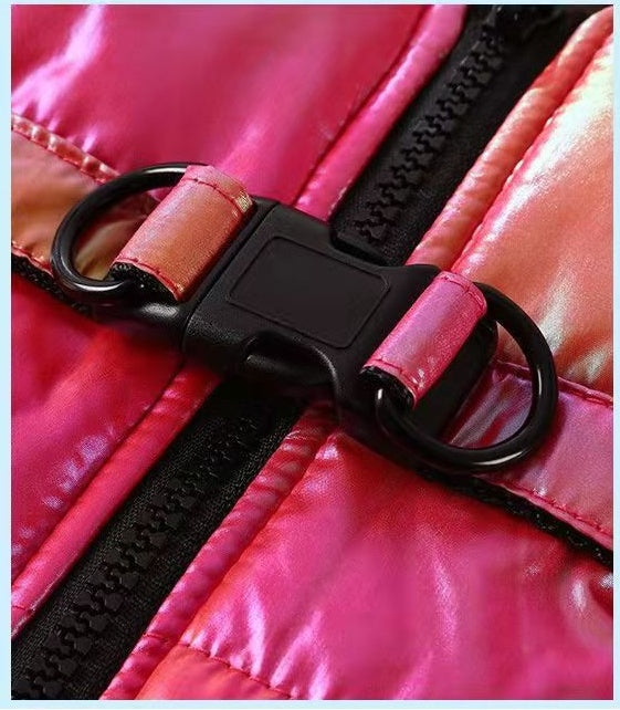 HKM-940627 Universal Rainbow Gradient Dog Costume for Small to Medium Dogs, Casual Polyester Vest