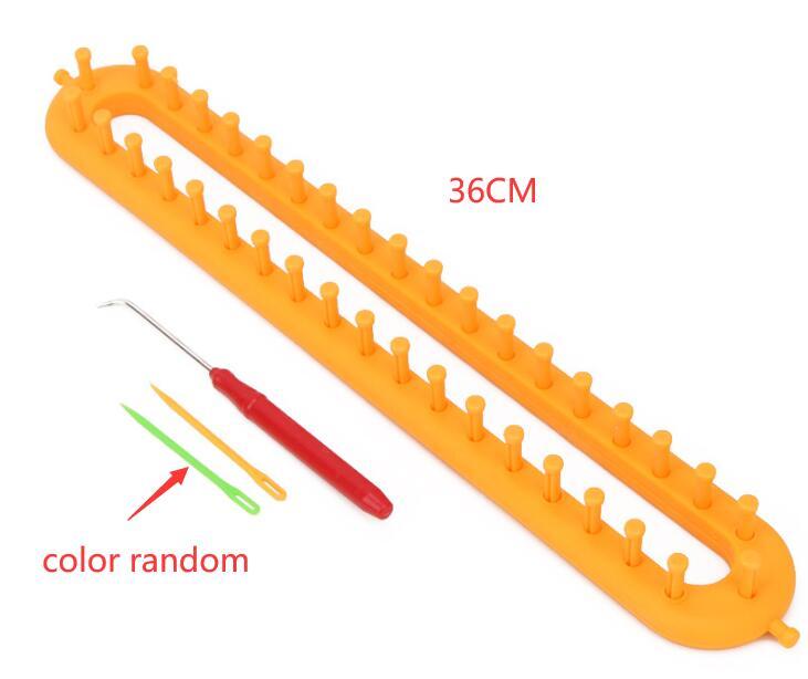 HKM-940691 Plastic Loom Set for Weaving Hats, Scarves, and Socks – 4 Sizes Included
