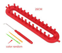 HKM-940691 Plastic Loom Set for Weaving Hats, Scarves, and Socks – 4 Sizes Included