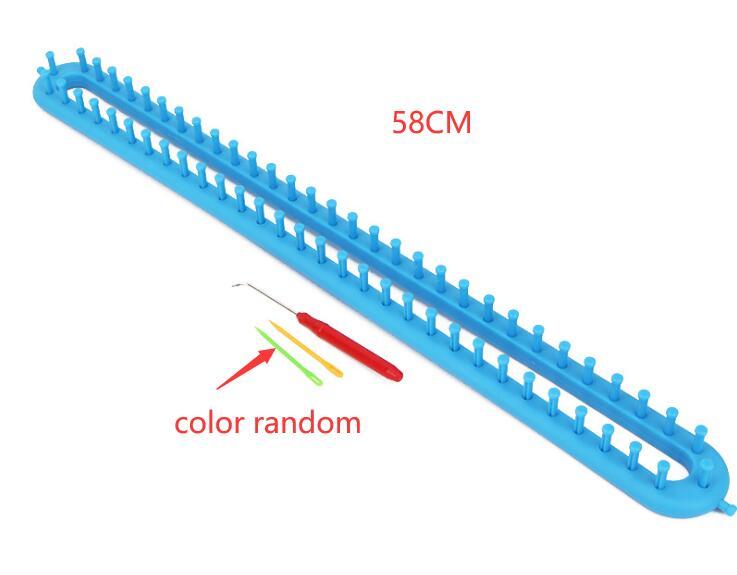 HKM-940691 Plastic Loom Set for Weaving Hats, Scarves, and Socks – 4 Sizes Included