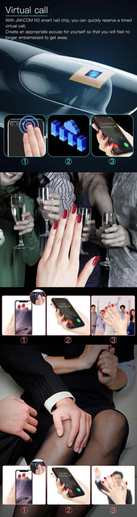 HKM-940691 Wireless NFC Nail Chip for Mobile Activation