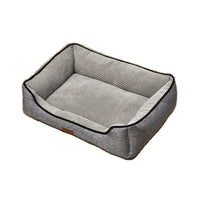 HKM-940819 Four Seasons Washable Dog Kennel in Gray - Removable Cover, Multiple Sizes Available