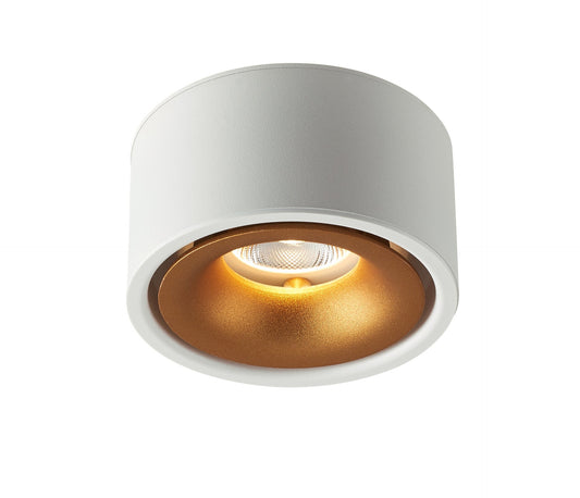 KTX-940819 Nordic Round LED Ceiling Spotlight - 7W and 10W Options, Multiple Colors and Styles, 220V, Aluminum Finish