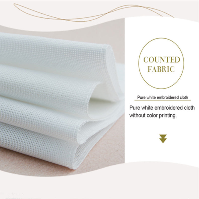 HKM-941011 Forest Path Car Cross Stitch Kit - Eco Cotton, 14ct (30x38cm) & 11ct (39x48cm) Options Available
