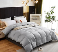 HKM-941331 Cotton Dazzle Goose Down Quilt - Winter Comfort in Multiple Colors