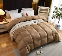 HKM-941331 Cotton Dazzle Goose Down Quilt - Winter Comfort in Multiple Colors