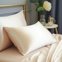 HKM-941331 Double-Sided White Mulberry Silk Pillowcase - 51x66CM & 51x76CM Options