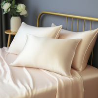 HKM-941331 Double-Sided White Mulberry Silk Pillowcase - 51x66CM & 51x76CM Options
