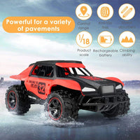 HKM-941587 1/16 Scale Off-Road Remote Control Climbing Truck Toy for Kids, 2.4GHz Wireless Racing Vehicle