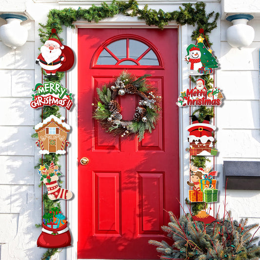 HKM-941715 Decorative Door Curtain Set for Home - 10 Pieces in Various Styles