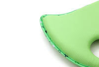 HKM-941843 Baby Bear Anti-Flat Head Pillow for Infants - Pure Cotton, Soft & Breathable, 0-2 Years, Green Leaf Design