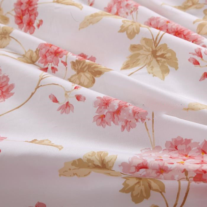 HKM-942163 Sateen Cotton Bed Sheets - Single & Double Thickness, Various Sizes Available