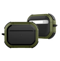 HKM-942227 AirPods Pro Flip Protective Sleeve - Camouflage Plastic and TPU Case