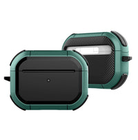 HKM-942227 AirPods Pro Flip Protective Sleeve - Camouflage Plastic and TPU Case