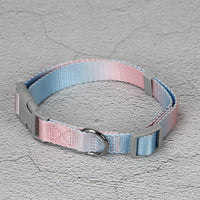 HKM-942675 Gradient Color Dog Leash Set - Includes Collars, Bracelets, and Chest Harnesses in Various Shades