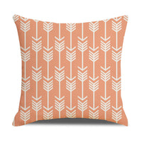 HKM-942867 Linen Geometric Outdoor and Indoor Pillowcase - Modern 45x45cm Cushion Cover