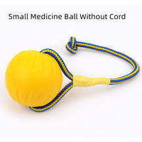 HKM-942931 EVA Floating Pet Dog Training Ball Puppy Bite Resistant Ball With Rope Pet Training Ball Chew Toys For Pet Supplies