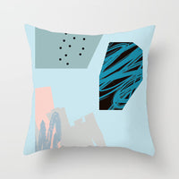 HKM-942995 Geometric Abstract Peachskin Decorative Pillowcase - 45x45cm for Home Decor