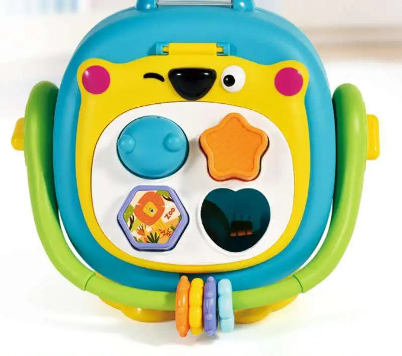 Educational Montessori Matching Puzzle Block Toy for Toddlers, Sensory Learning Toy, Ages 0-7