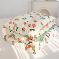 HKM-943315 Class A Double-Layer Yarn Washed Cotton Quilt - All-Season, Multiple Sizes Available