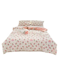 HKM-943315 Class A Double-Layer Yarn Washed Cotton Quilt - All-Season, Multiple Sizes Available