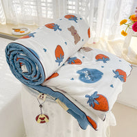 HKM-943315 Class A Double-Layer Yarn Washed Cotton Quilt - All-Season, Multiple Sizes Available