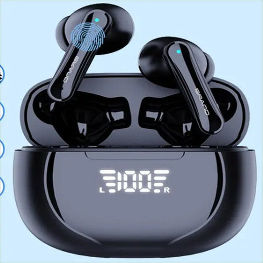HKM-943379 Compact Wireless Bluetooth Headphones for Convenient Listening