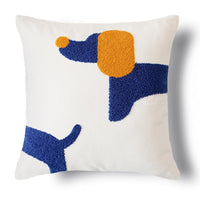HKM-943635 Modern Minimalist Dog Pillow Cover - Cute Prints for Kids and Home, Available in Various Sizes