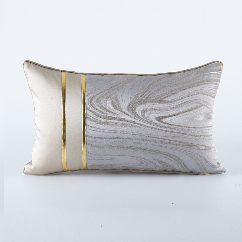 HKM-943699 Geometric Pattern Throw Pillow Cushion in Various Sizes and Designs