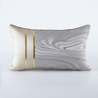 HKM-943699 Geometric Pattern Throw Pillow Cushion in Various Sizes and Designs